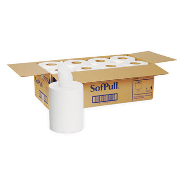Georgia Pacific® Professional Sofpull Premium Jr. Cap. Towel, 7.8" X 14.8", White, 225-roll, 8 Rolls-carton freeshipping - TVN Wholesale